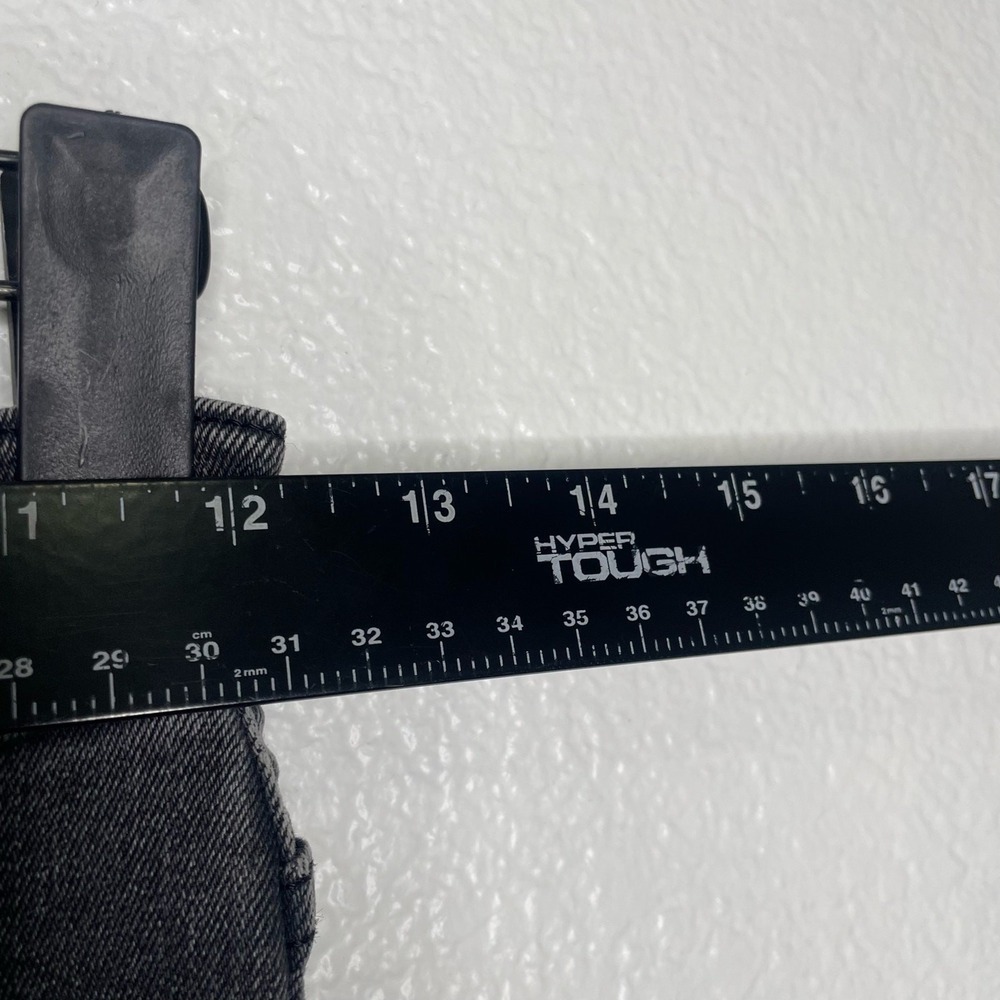 Everlane High-Rise Slim-Straight Ankle Jeans Charcoal Grey Size 25 Ankle - Picture 4 of 14